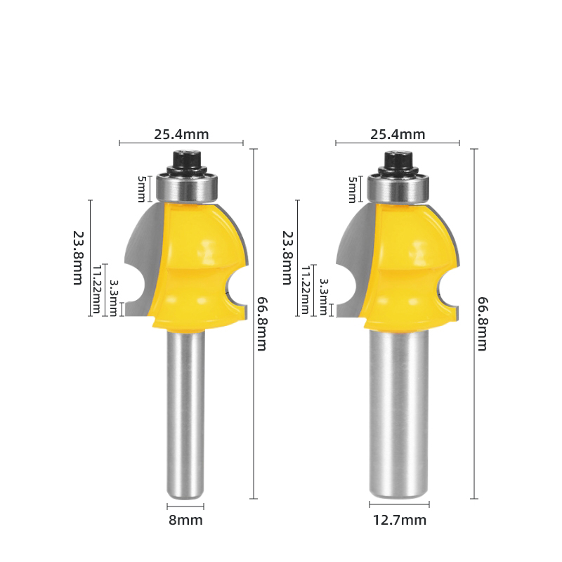 海湾角线刀欧式角线刀线条刀实木线条刀修边机木工铣刀修边机刀头 - 图3