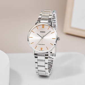 正品casio卡西欧手表女简约气质石英女士手表LTP-VT01D海外直邮