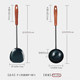 Traditional old-fashioned handmade cooking spatula and spoon set