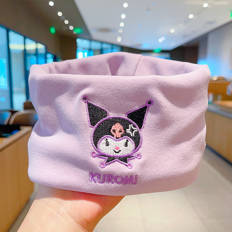 儿童围巾秋冬防寒保暖女童护颈库洛米围脖小女孩卡通柔软脖套冬天,淘宝优惠券,粉丝福利购,淘宝优惠卷