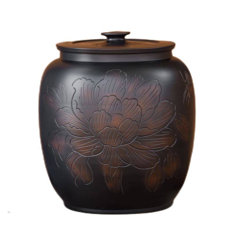 水桶家用储水用陶瓷带盖纯净水桶老式储水缸新款茶台泡茶抽水养水,淘宝优惠券,粉丝福利购,淘宝优惠卷