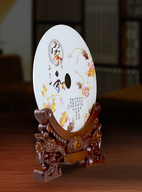 高档平安扣办公室乔迁开业装饰品