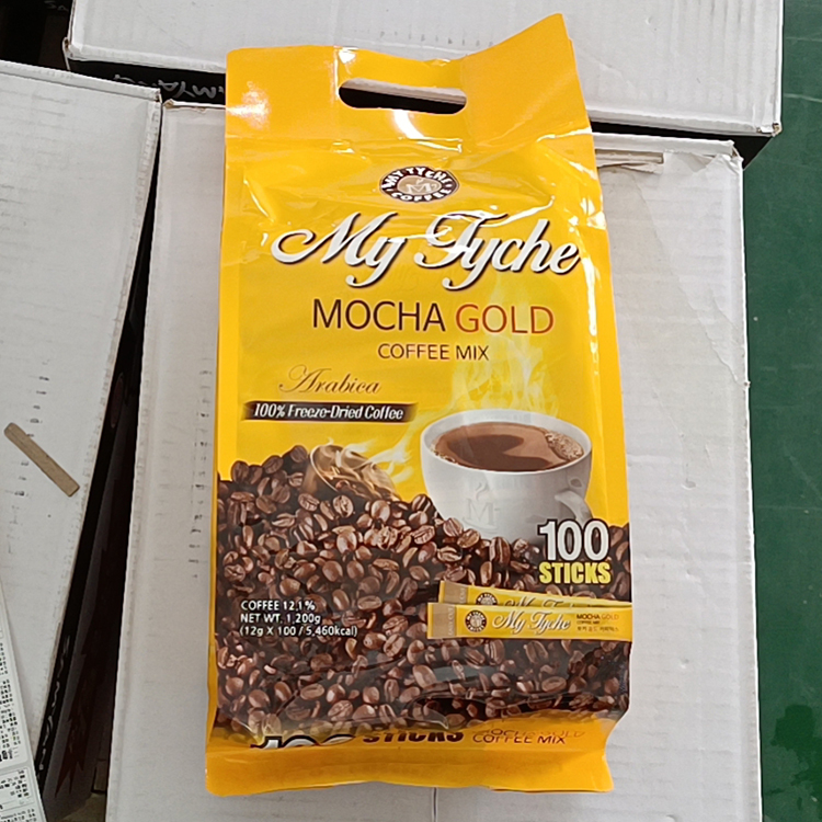 韩国进口咖啡100条女神麦蒂卡摩卡咖啡三合一速溶咖啡粉正品包邮 - 图3