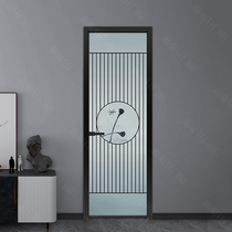 New Hauxuan Doors And Windows Succor Series 16 Narrow Side Flat Open Door Kitchen Bathroom INDOOR SOUNDPROOF ALUMINUM ALLOY GLASS DOOR