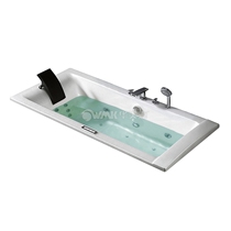 Huamega Embedded Massage Shower Bath bathtub Packaged Metropolitan minimalist style bathtub Multi-functional makeup Room