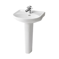 TOTO Bathroom Upright Post Wash Basin Bathroom Table Basin Washbasin Large Capacity Water Storage Column Basin