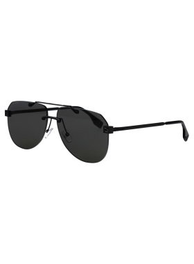 FENDI 女士眼镜 FE40115U02R SS2026 灰色 几何太阳镜