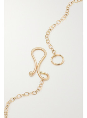 潮奢 Melissa Joy Manning 女士 14K 回收黄金祖母绿手链 B946GEM