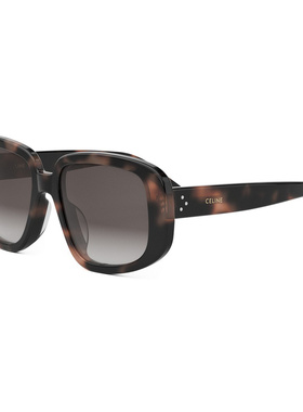 CELINE 男士眼镜 CL40299U55K AW2024 黑色 徽标太阳镜