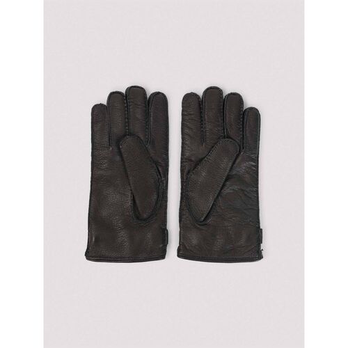 1h可退 KITON 男士手套 UGU023K0212L10003 AW2026 黑色 Gloves - 图1