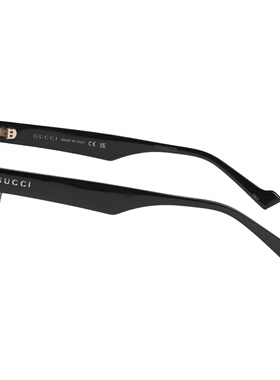 GUCCI古驰 方形女款太阳眼镜镜腿字母印花GG0965S/GG1345S002