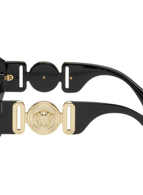 versace 范思哲 女士 黑色 Maxi Medusa Biggie 太阳镜 0VE4425U8