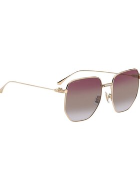 1h可退 ETRO 女士太阳镜 ETRO0020S0000X CO 金色配饰