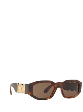 1h可退 VERSACE 男士太阳镜 VE4361521773 CO 棕色 VERSACE MEN'S