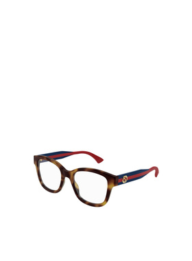 GUCCI 女士眼镜 GG1863O002 SS2025 花色几何框 古驰平光镜