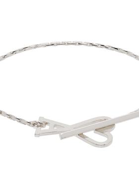 Ami Paris 女士 Ami de Coeur Chain 手链 UJW917361900Argent