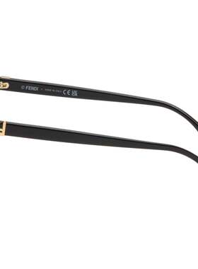 潮奢 Fendi 芬迪 女士 黑色太阳镜 FE40207F5601BSHINYBLACKGRADI
