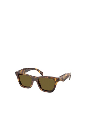 PRADA 女士眼镜 PRC07S14L09Z AW2025 绿色 全框太阳镜