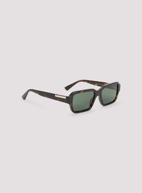 GUCCI 男士眼镜 819699J07402330 SS2025 棕色 Printed acetate s