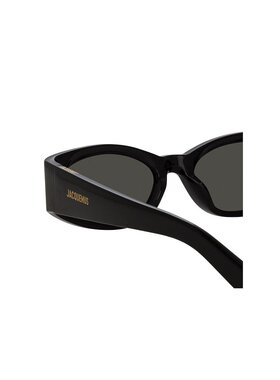 1h可退 JACQUEMUS 女士眼镜 JAC4C1SUNBLACKYELLOWGOLDGREY