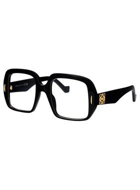 LOEWE 女士眼镜 LW50076I001 CO 黑色 徽标方框平光镜