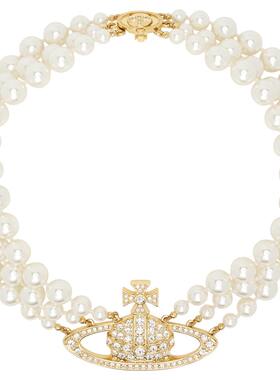 Vivienne Westwood 薇薇恩 韦斯特伍德 女士 Three Row Faux-Pear