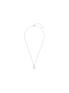 VALENTINO 女士项链 WJ0Y54QVSK0W SS2025 银色 VLogo 项链吊坠