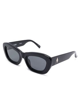 The Attico 女士 黑色太阳眼镜 ATTICO63C1SUNRANIABLACKGREY