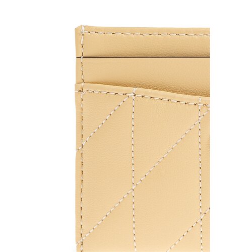 COACH 女士卡包 CM4340B4VN SS2026 黄色 Leather card holder - 图3