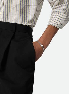 奢淘 Bottega Veneta 叠戴手镯 男 861375V5070