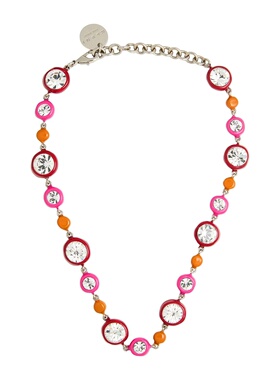 1h可退 潮奢 Marni 玛尼 女士 项链 red红色 舒适时尚水晶吊坠