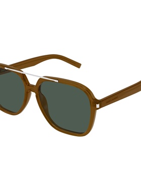 SAINT LAURENT 女士眼镜 SL545004 CO 棕色 全框太阳镜配饰