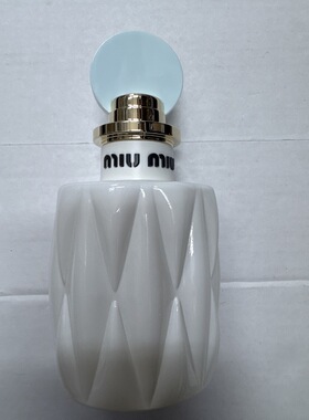 香港直邮MiuMiu 缪缪香水缪斯粉漾甜心欧蕾香水100ml（简装）正品