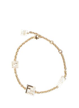 FENDI 女士手链手镯 8AK321A44GF089U SS2026 银色 龙虾扣手链