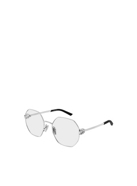 1h可退 GUCCI 女士眼镜 GG2048O007 SS2026 白色 几何平光镜