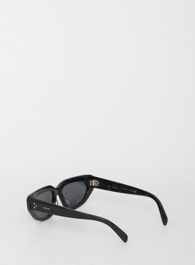 CELINE 男士太阳镜 4S273CPLB38NO AW2025 黑色 徽标太阳镜