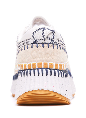 1h可退 CHLOÉ 女士运动鞋 C22S579Y0268 CO 白色 Sneakers women