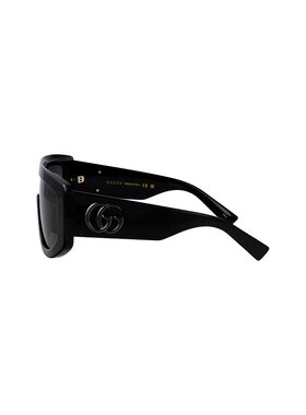 GUCCI 女士太阳镜 GG1950S001 AW2025 黑色 古驰几何框太阳镜