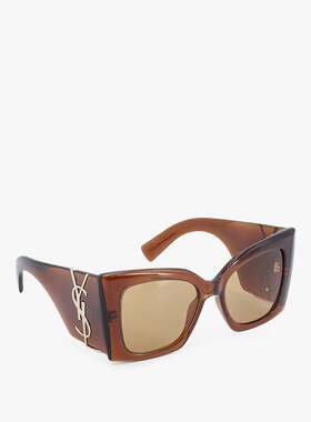 1h可退 潮奢 Saint Laurent 圣罗兰 女士 SL M119 猫眼太阳眼镜 8