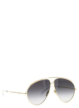 GUCCI 女士太阳镜 851180I33308012 AW2025 古驰金色