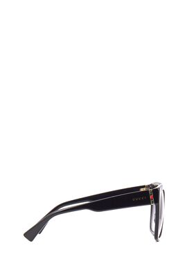 GUCCI 女士眼镜 GG0459S001 AW2023 黑色 GUCCI WOMEN'S GG0459S0