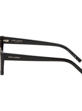 1h可退 潮奢 Saint Laurent 圣罗兰 男士 黑色 SL 276 MICA 太阳