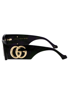 GUCCI 女士眼镜 GG1425S003 AW2025 黑色古驰配饰