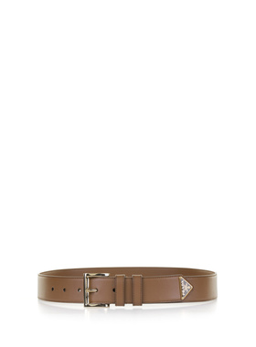 PRADA 女士腰带 1CC5458NQF0ORP SS2026 棕色 徽【付后1h可退】