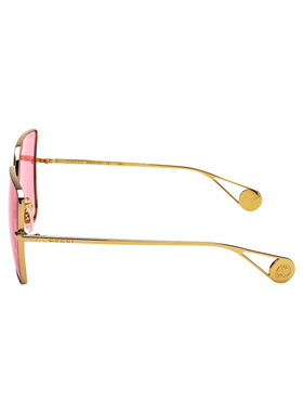 GUCCI 女士眼镜 GG0436S005 SS2025 粉红色古驰太阳镜