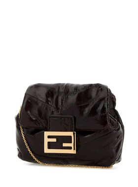 1h可退 FENDI 女士手链手镯 7AS420AV5BF18H6 AW2025 棕色 NANO M