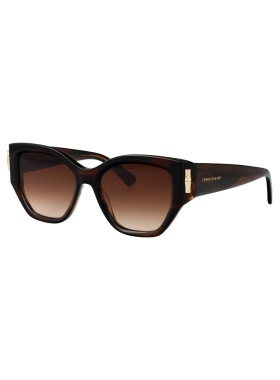 LONGCHAMP 女士眼镜 LO764S211 SS2025 棕色 LO764S