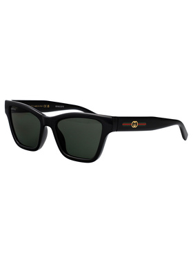 GUCCI 女士太阳镜 GG1982S001 AW2025 黑色 猫眼框太阳镜古驰