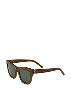 SAINT LAURENT 女士太阳镜 862891Y99562505BROWNBROWNGREEN
