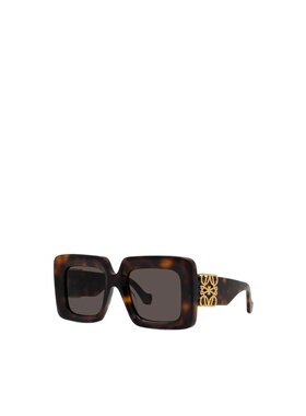 LOEWE 女士眼镜 LW40176U52E SS2026 黑色 全框太阳镜